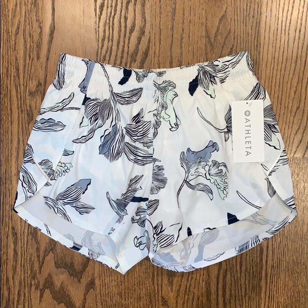 Athleta Racer Run Shorts